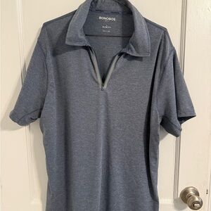 Bonobos Heather Blue Men's Polo Shirt